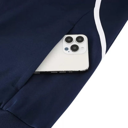 Real Madrid Training Jacket Kit (Jacket+Pants) 2025/26 - Navy & Gray Top Koszulki Pilka Sklep