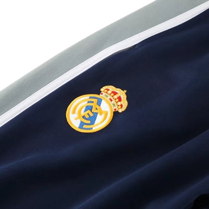 Real Madrid Training Jacket Kit (Jacket+Pants) 2025/26 - Navy & Gray Top Koszulki Pilka Sklep