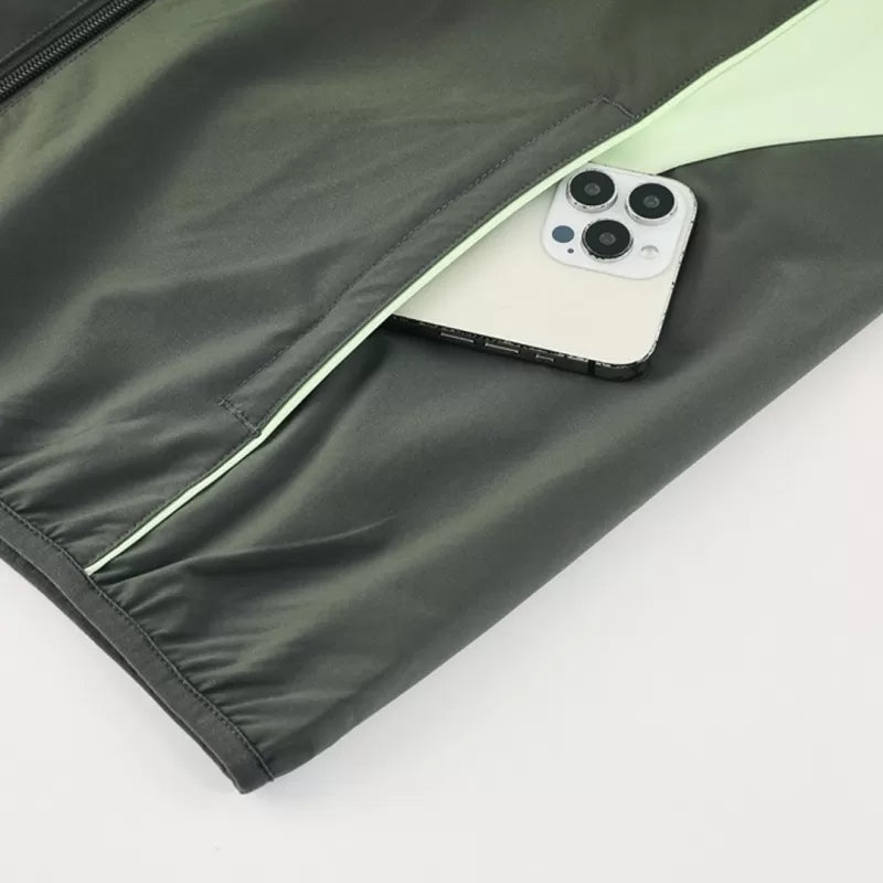 Real Madrid Windbreaker Jacket 2025/26 - Dark Green Top Koszulki Pilka Sklep