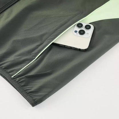 Real Madrid Windbreaker Jacket 2025/26 - Dark Green Top Koszulki Pilka Sklep