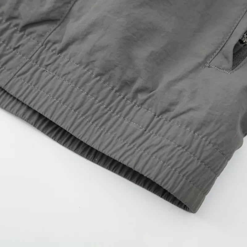 Real Madrid Windbreaker Jacket 2025/26 - Gray Top Koszulki Pilka Sklep