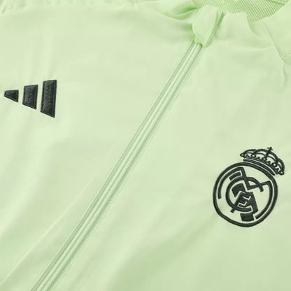Real Madrid Windbreaker Jacket 2025/26 - Green Top Koszulki Pilka Sklep