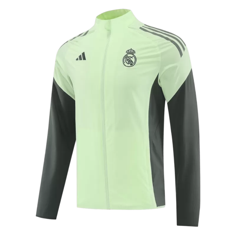 Real Madrid Windbreaker Jacket 2025/26 - Green Top Koszulki Pilka Sklep