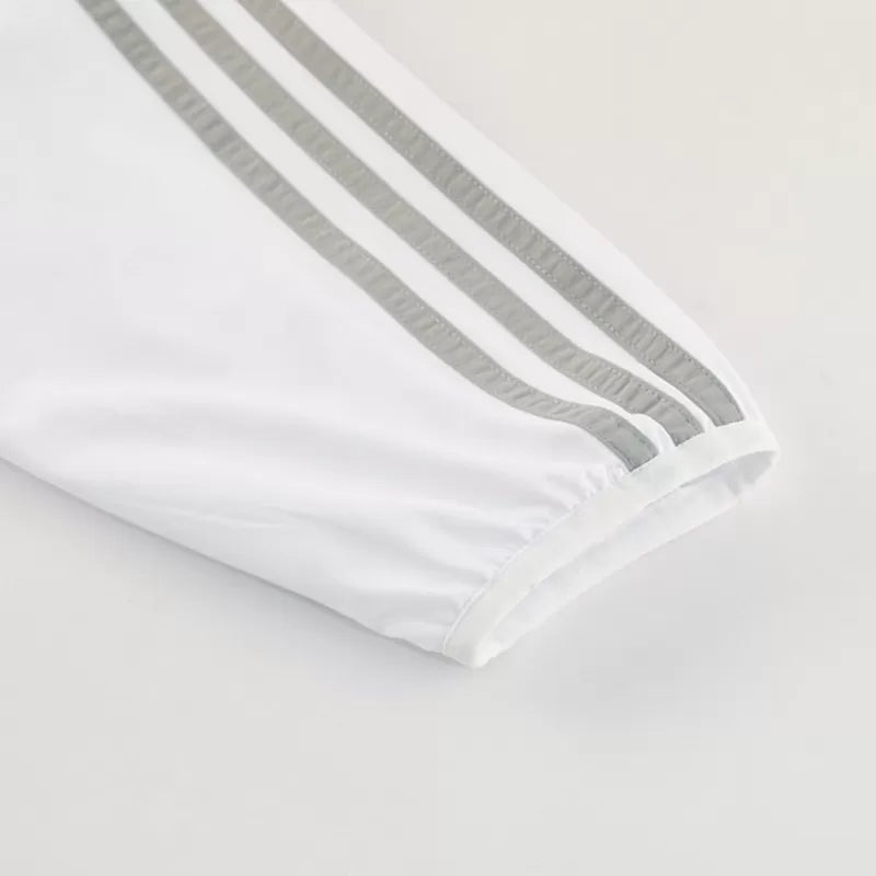 Real Madrid Windbreaker Jacket 2025/26 - White Top Koszulki Pilka Sklep