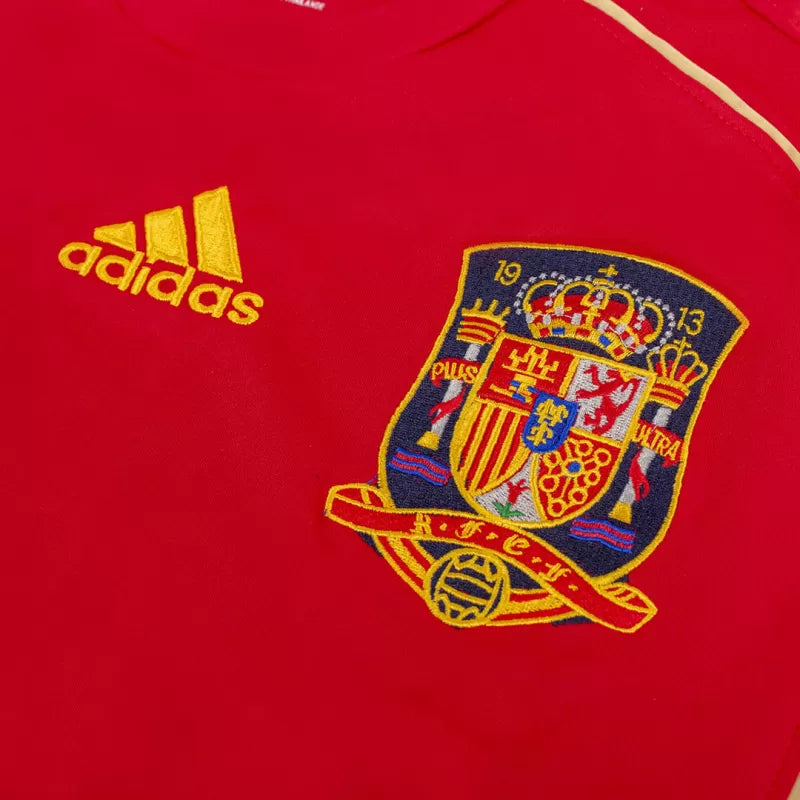 Retro koszulka piłkarska domowa Spain 2008 Top Koszulki Pilka Sklep
