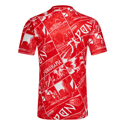 River Plate Pre-Match Soccer Jersey 2025/26 Top Koszulki Pilka Sklep