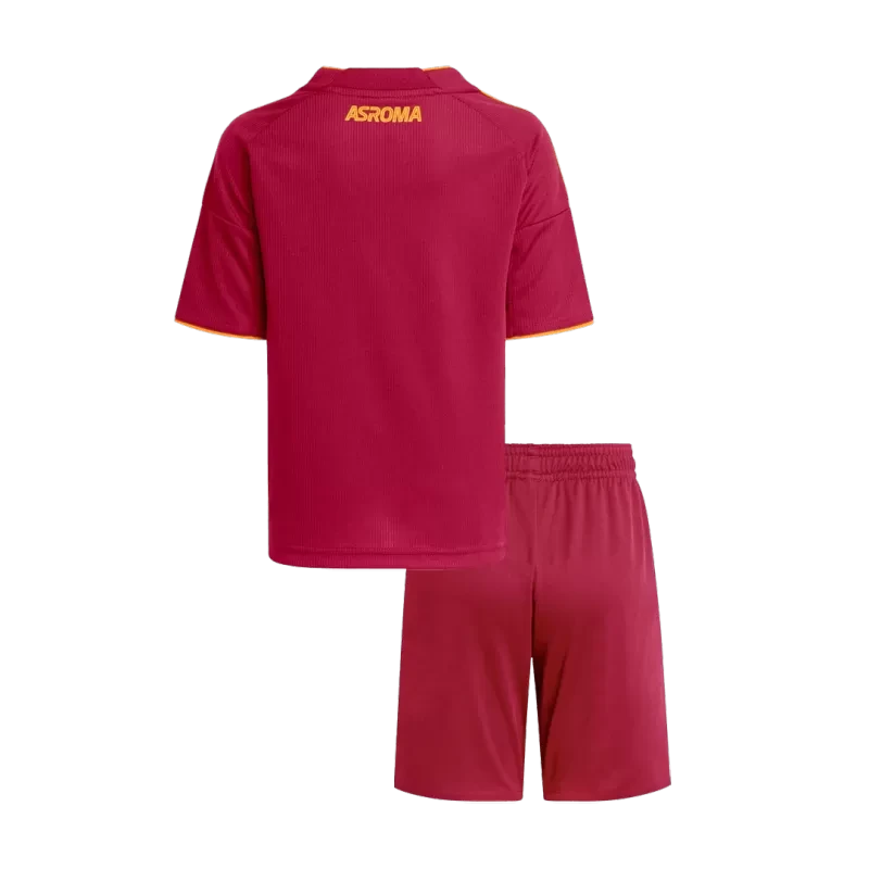 Kid's Roma Home Soccer Jersey Kit(Jersey+Shorts) 2025/26 Top Koszulki Pilka Sklep