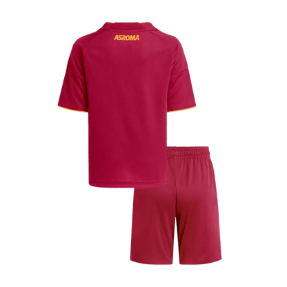 Kid's Roma Home Soccer Jersey Kit(Jersey+Shorts) 2025/26 Top Koszulki Pilka Sklep