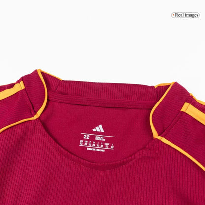 Kid's Roma Home Soccer Jersey Kit(Jersey+Shorts) 2025/26 Top Koszulki Pilka Sklep