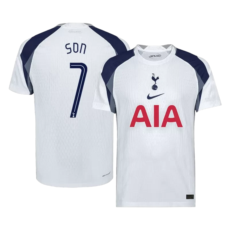 SON #7 Player Version Tottenham Hotspur Home Soccer Jersey 2025/26 - UCL Top Koszulki Pilka Sklep