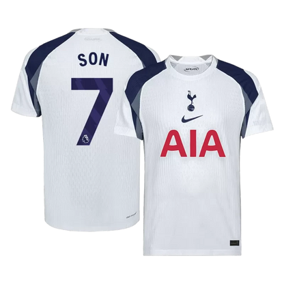 SON #7 Player Version Tottenham Hotspur Home Soccer Jersey 2025/26 Top Koszulki Pilka Sklep