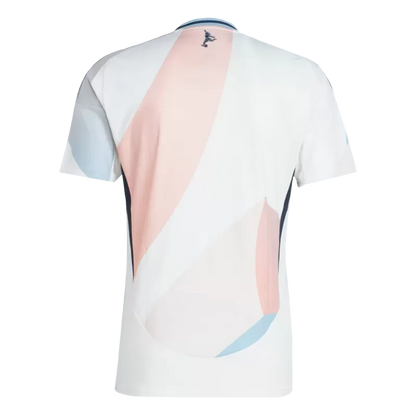 Koszulka wyjazdowa Hiszpanii Euro 2025 damska Top Koszulki Pilka Sklep