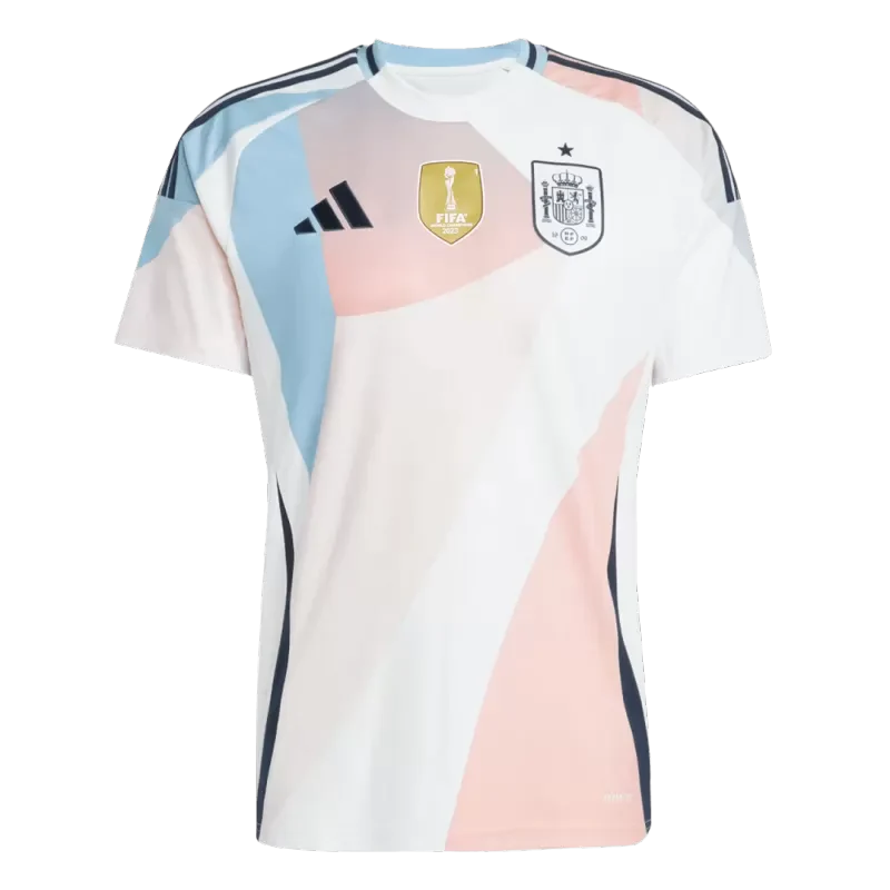 Koszulka wyjazdowa Hiszpanii Euro 2025 damska Top Koszulki Pilka Sklep