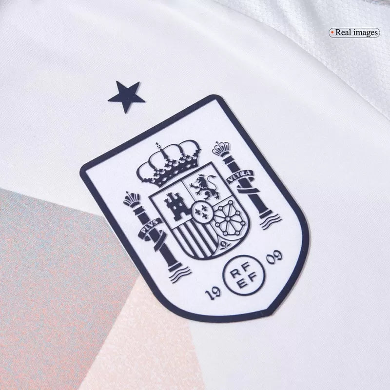 Koszulka wyjazdowa Hiszpanii Euro 2025 damska Top Koszulki Pilka Sklep