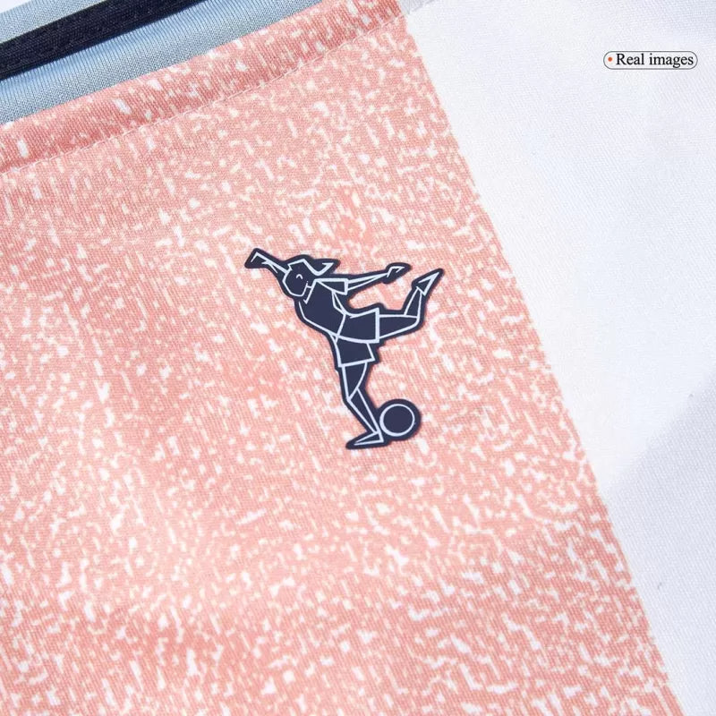 Koszulka wyjazdowa Hiszpanii Euro 2025 damska Top Koszulki Pilka Sklep