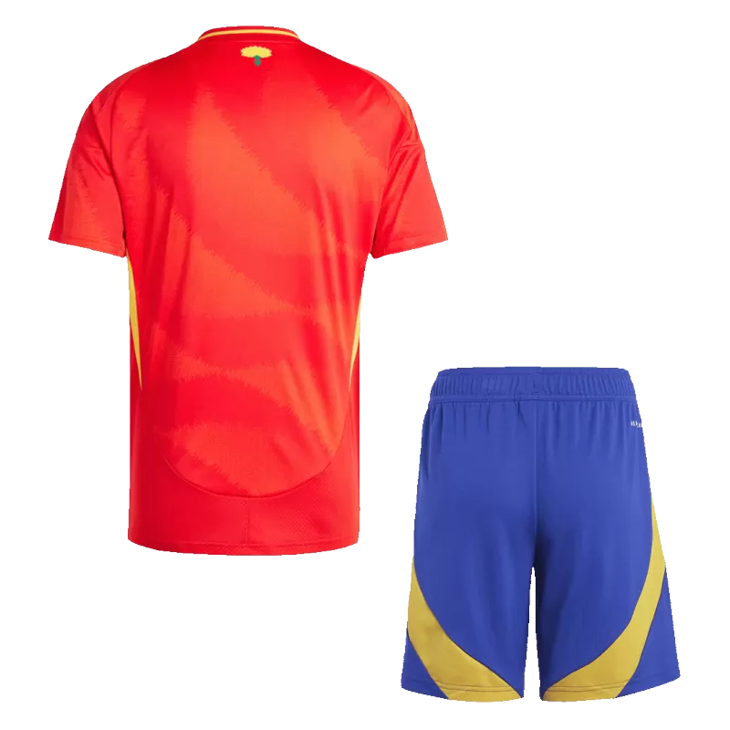 Zestaw koszulek piłkarskich reprezentacji Spain (koszulka + spodenki) 2024/25 Top Koszulki Pilka Sklep
