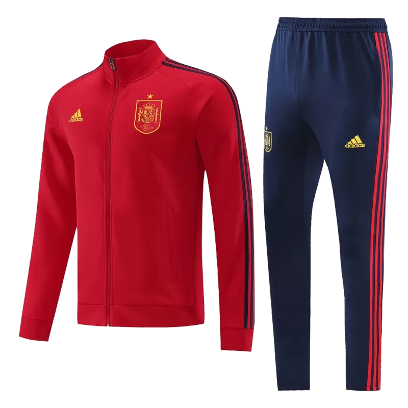 Kurtka treningowa Spain 2022/23 – czerwona Top Koszulki Pilka Sklep