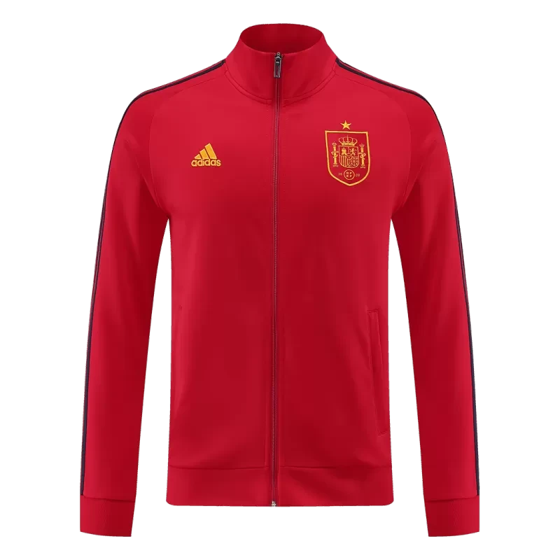 Kurtka treningowa Spain 2022/23 – czerwona Top Koszulki Pilka Sklep