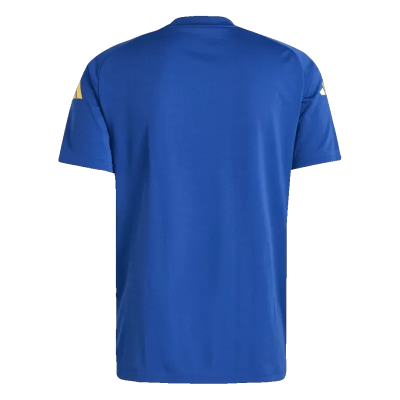 Koszulka piłkarska przedmeczowa Spain EURO 2024 – niebieska Top Koszulki Pilka Sklep