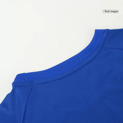 Koszulka piłkarska przedmeczowa Spain EURO 2024 – niebieska Top Koszulki Pilka Sklep