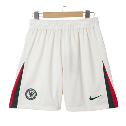 Spodenki wyjazdowe Chelsea na sezon 2025/26