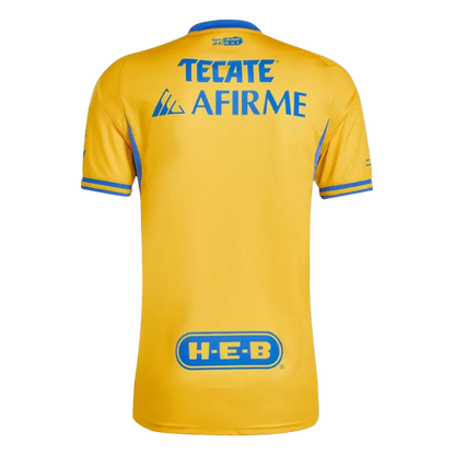Tigres UANL Home Soccer Jersey 2025/26 Top Koszulki Pilka Sklep
