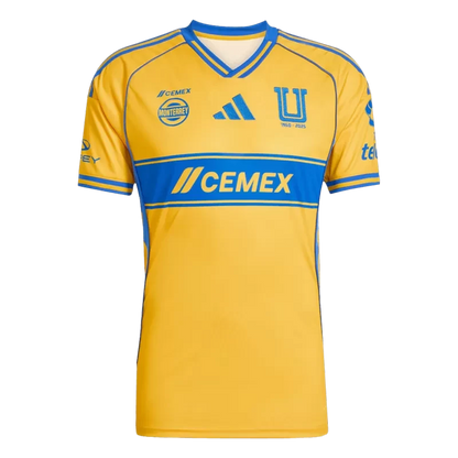 Tigres UANL Home Soccer Jersey 2025/26 Top Koszulki Pilka Sklep
