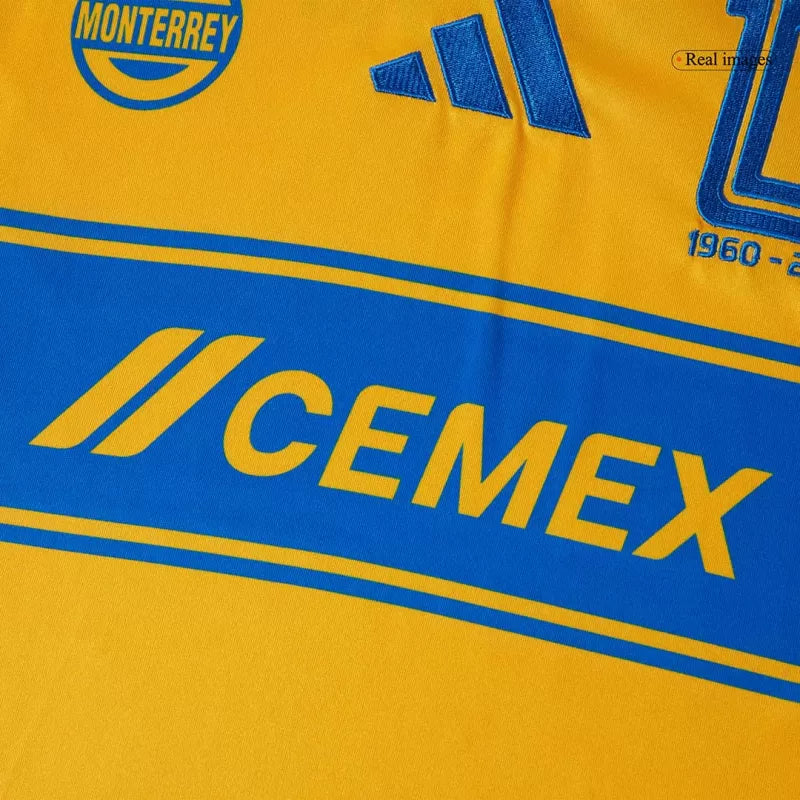Tigres UANL Home Soccer Jersey 2025/26 Top Koszulki Pilka Sklep