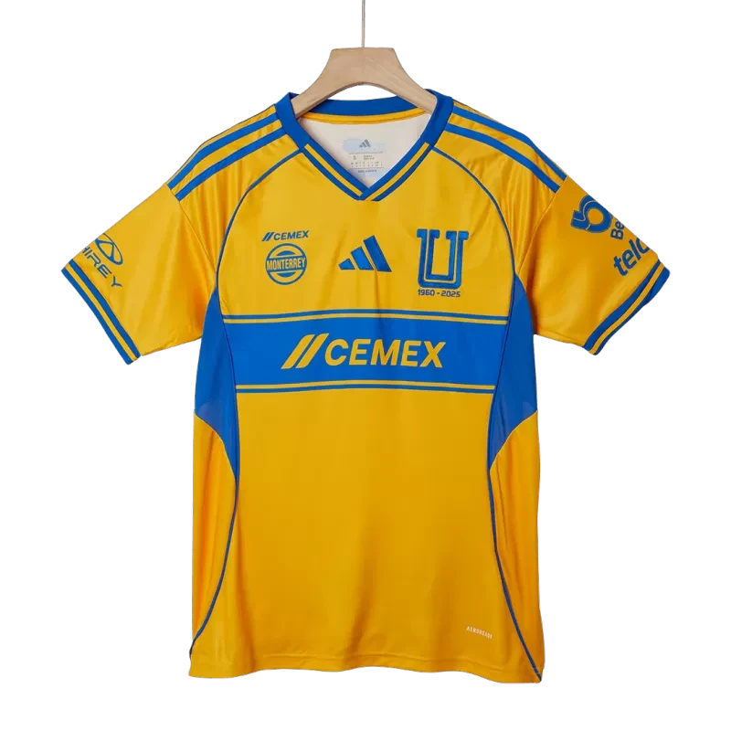 Tigres UANL Home Soccer Jersey 2025/26 Top Koszulki Pilka Sklep