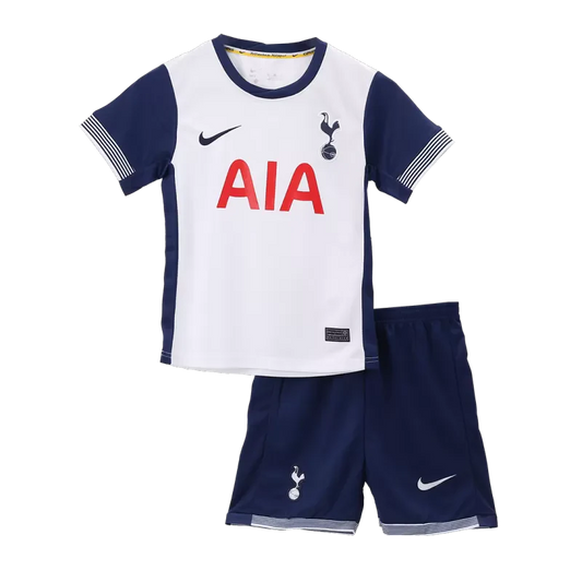 Koszulka piłkarska Tottenham Hotspur 2024/25 Home dla dzieci (koszulka + spodenki) Top Koszulki Pilka Sklep