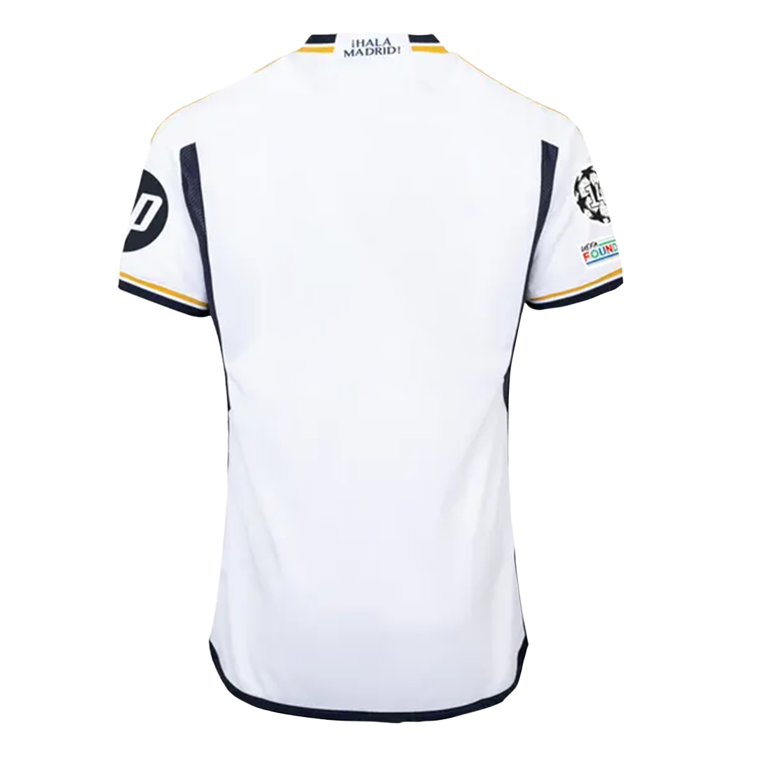 Real Madrid 2023/24 Football Shirt White - UCL FINAL