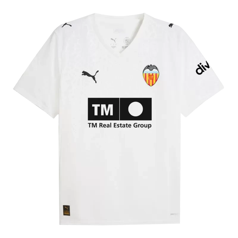 Valencia Home Soccer Jersey 2025/26 Top Koszulki Pilka Sklep