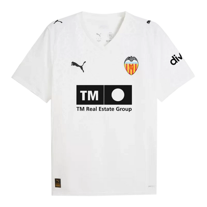 Valencia Home Soccer Jersey 2025/26 Top Koszulki Pilka Sklep