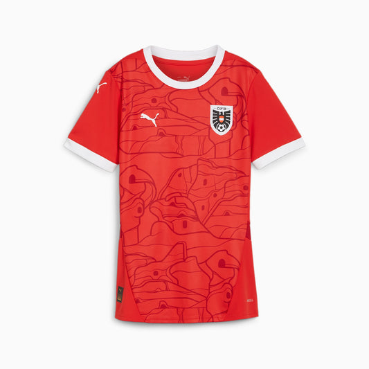 Women's Austria Home 2024 Soccer Jersey topsoccerjerseys.com