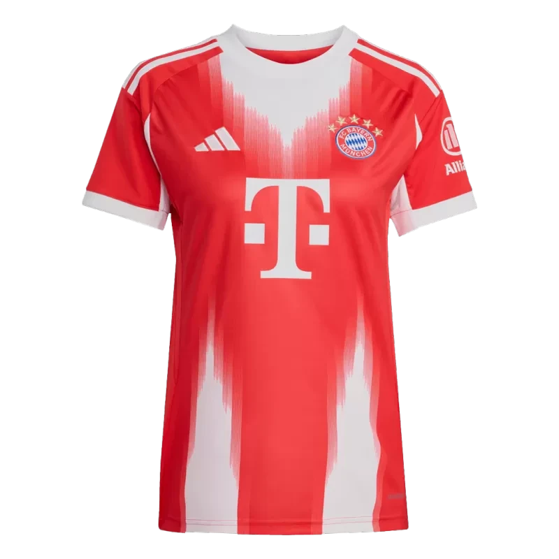 Women's Bayern Munich Home Soccer Jersey 2025/26 Top Koszulki Pilka Sklep