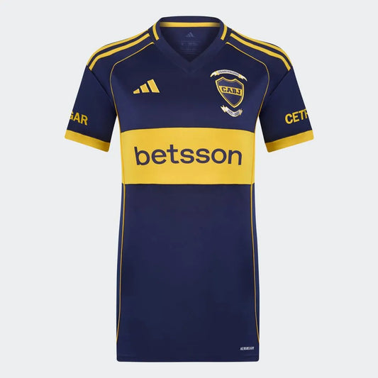 Koszulka piłkarska Boca Juniors Home dla kobiet 2025/26 Top Koszulki Pilka Sklep