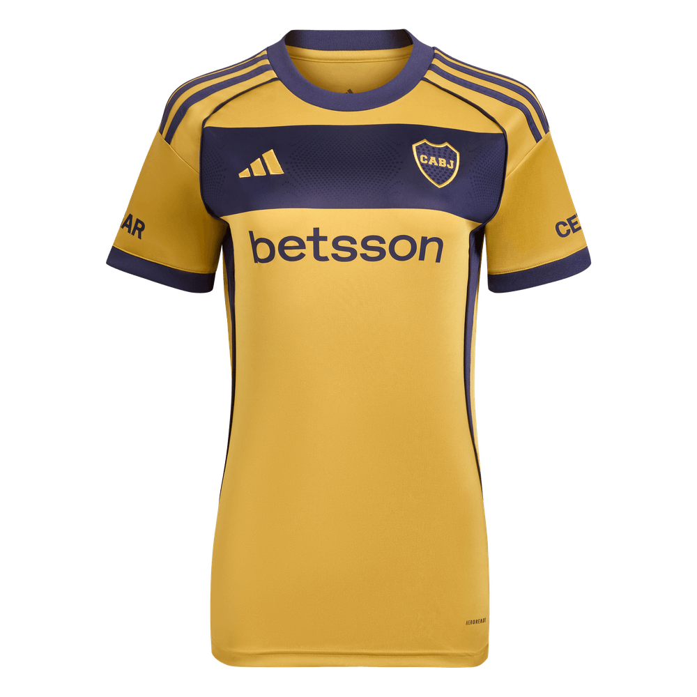 Koszulka piłkarska damska Boca Juniors Alternate 2025/26 Top Koszulki Pilka Sklep