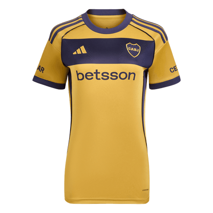 Koszulka piłkarska damska Boca Juniors Alternate 2025/26 Top Koszulki Pilka Sklep