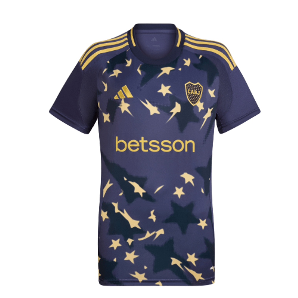 Koszulka damska Boca Juniors Third Away Soccer 2025/26 Top Koszulki Pilka Sklep