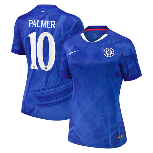 Koszulka piłkarska domowa Chelsea PALMER #10 dla kobiet 2025/26 Top Koszulki Pilka Sklep