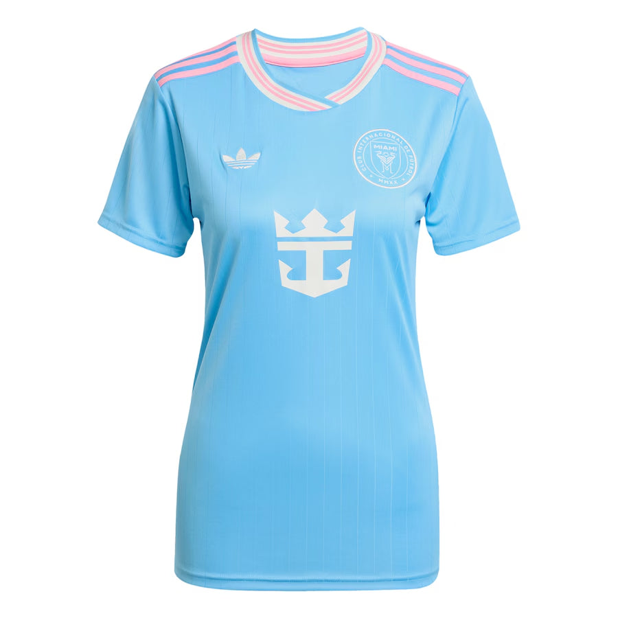 Koszulka damska Inter Miami CF Messi #10 Third Away Soccer Jersey 2025 Top Koszulki Pilka Sklep