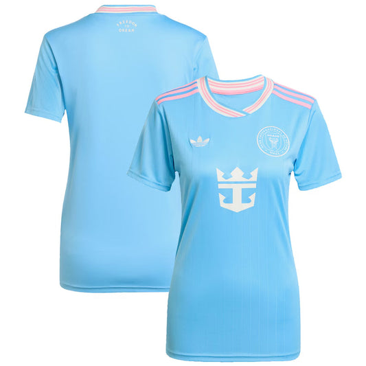 Koszulka damska Inter Miami CF Third Away Soccer 2025 Top Koszulki Pilka Sklep