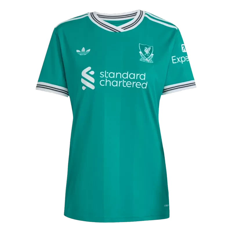 Women's Liverpool Third Away Soccer Jersey 2025/26 Top Koszulki Pilka Sklep