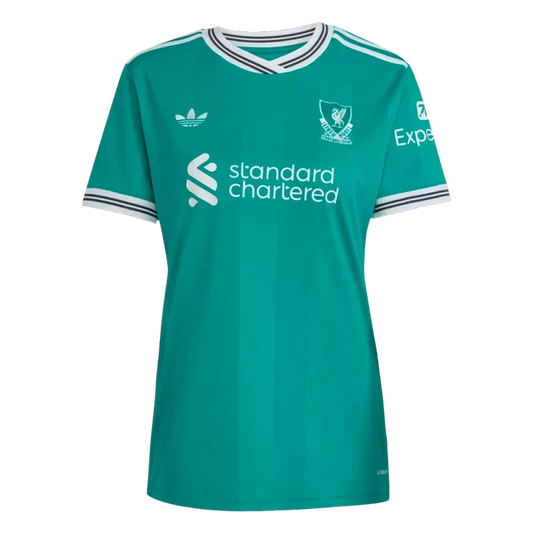 Women's Liverpool Third Away Soccer Jersey 2025/26 Top Koszulki Pilka Sklep