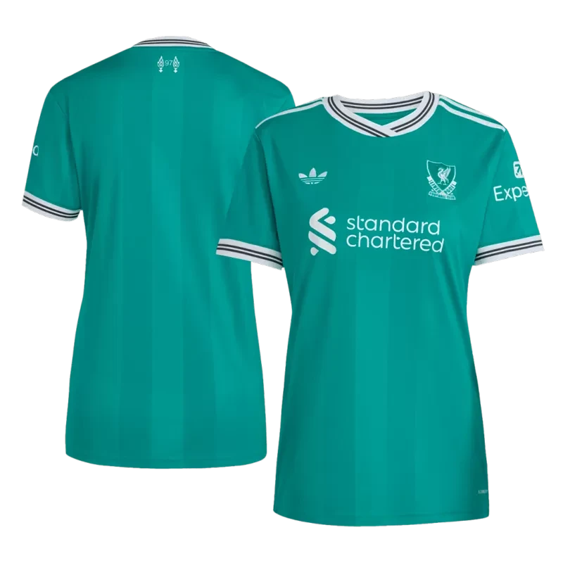 Women's Liverpool Third Away Soccer Jersey 2025/26 Top Koszulki Pilka Sklep