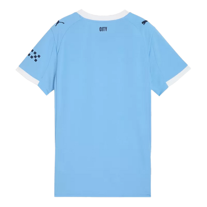 Women's Manchester City Home Soccer Jersey 2025/26 Top Koszulki Pilka Sklep