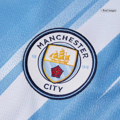 Women's Manchester City Home Soccer Jersey 2025/26 Top Koszulki Pilka Sklep
