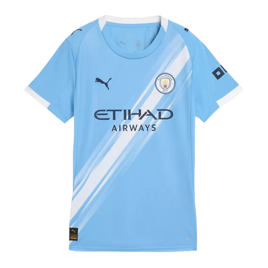 Women's Manchester City Home Soccer Jersey 2025/26 Top Koszulki Pilka Sklep