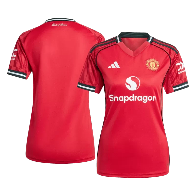 Women's Manchester United Home Soccer Jersey 2025/26 Top Koszulki Pilka Sklep