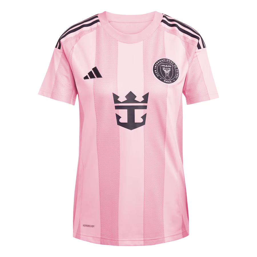 Koszulka piłkarska domowa damska Messi #10 Inter Miami CF 2025 Top Koszulki Pilka Sklep